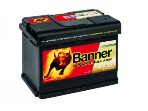 Banner 027 12v 60Ah 640CCA Stop Start AGM Car Battery 56001 027AGM Banner 027 12v 60Ah 640CCA Stop Start AGM Car Battery 56001 027AGM