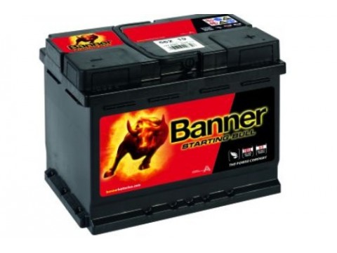 Banner 027 12v 62Ah 480CCA Car Battery 56219 027 Banner 027 12v 62Ah 480CCA Car Battery 56219 027