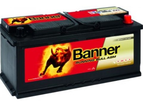 Banner 020 12v 105Ah 950CCA Stop Start AGM Car Battery  60501 020AGM