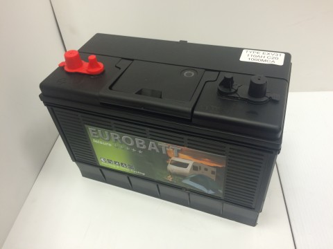Eurobatt EXV31MF 12V 120Ah Dual Purpose Leisure  Marine Battery 