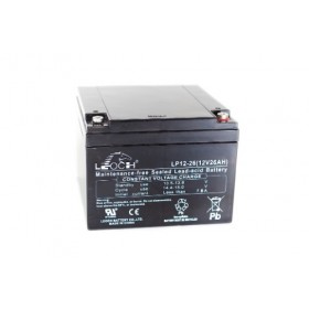 Leoch LPC12-26 Mobility Battery (12V 26AH) (26-12)(AGM28EV) Leoch LPC12-26 Mobility Battery (12V 26AH) (26-12)(AGM28EV)