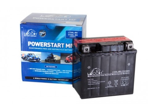 Leoch YTX5L-BS 12v 4Ah Motorcycle Battery
