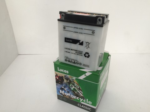Lucas YB12AA 12Ah  Motor Cycle Battery