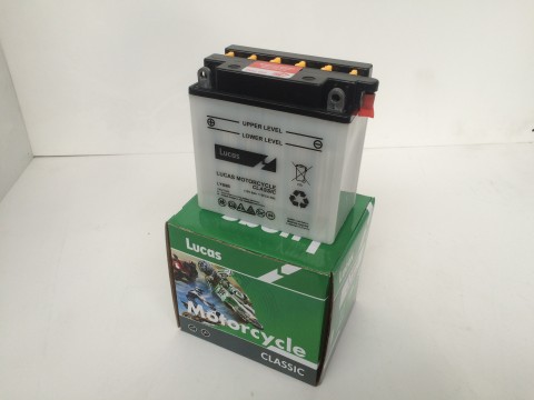Lucas YB9B 9Ah  Motor Cycle Battery