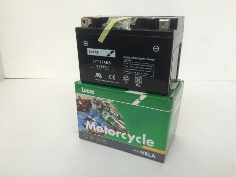 Lucas YB12ABS 10Ah  Motor Cycle Battery
