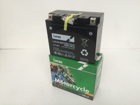 Lucas YT12B4 10Ah  Motor Cycle Battery