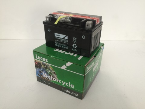Lucas YTX7ABS 6Ah Motor Cycle Battery