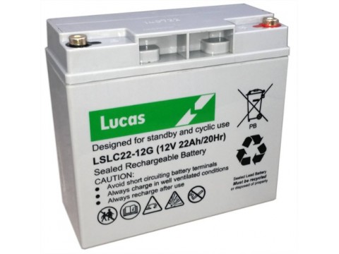 Lucas LSLC22-12 Golf Trolley Battery (22-12)