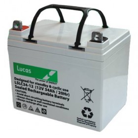 Lucas LSLC34-12 Mobility Battery (34-12) Lucas LSLC34-12 Mobility Battery (34-12)