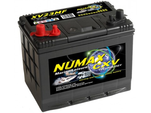 Numax XV23MF 75Ah Dual Purpose Leisure / Marine Battery Numax XV23MF 75Ah Dual Purpose Leisure / Marine Battery