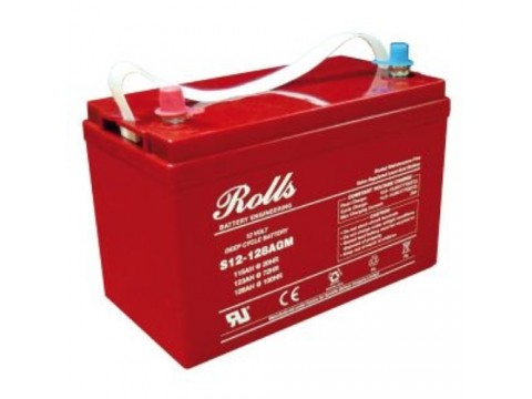 Rolls 12V S12-128AGM Deep Cycle Battery S12-128AGM-RE NB QUANTITY DISCOUNTS APPLY TO THIS ITEM 
