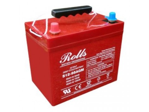 Rolls 12V S12-95AGM Deep Cycle Battery (S1295AGM)