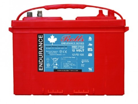 Rolls 12FS27 12V 105AH Deep Cycle Marine 12FS105 Battery Rolls 12FS27 12V 105AH Deep Cycle Marine 12FS105 Battery