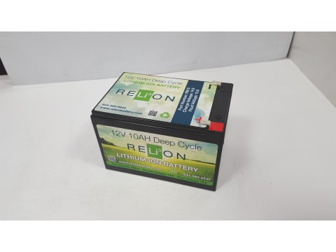 Relion Lithium RB10DP 12v 10Ah Lithium Battery