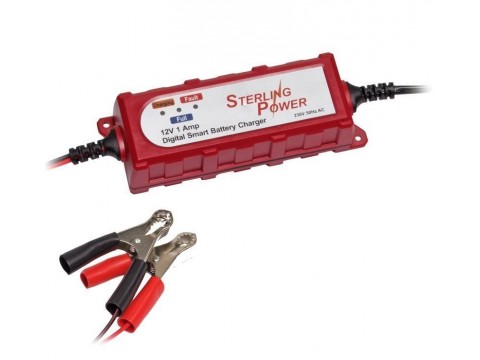Sterling 12V 1A Portable Battery Charger British (B121)