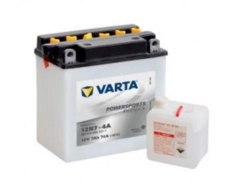 Varta 12N7-4A Funstart Wet Motorcycle Battery (507 013 004) (12N7-4A) 12V 7Ah Varta 12N7-4A Funstart Wet Motorcycle Battery (507 013 004) (12N7-4A) 12V 7Ah