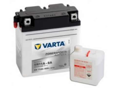 Varta 6N11A-3A Funstart Freshpack Motorcycle Battery (012 014 008) (6N11A3A) 12V 12Ah Varta 6N11A-3A Funstart Freshpack Motorcycle Battery (012 014 008) (6N11A3A) 12V 12Ah