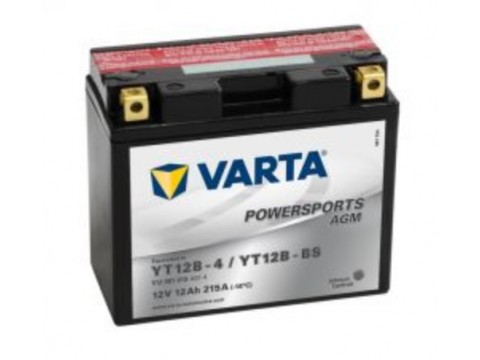 Varta YT12B-BS Funstart AGM Motorcycle Battery (512 901 019) (YT12BBS) (YT12B-4) 12V 12Ah Varta YT12B-BS Funstart AGM Motorcycle Battery (512 901 019) (YT12BBS) (YT12B-4) 12V 12Ah