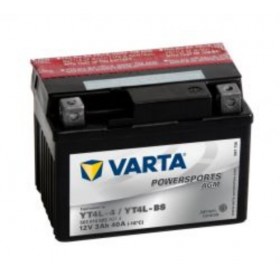 Varta YT4L-BS Funstart AGM Motorcycle Battery (503 014 003) (YTX4LBS) (YTX4L-BS) 12V 3Ah