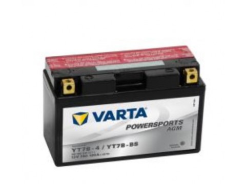 Varta YT7B-BS Funstart AGM Motorcycle Battery (507 901 012) (YT7BBS) (YT7B-4) 12V 7Ah Varta YT7B-BS Funstart AGM Motorcycle Battery (507 901 012) (YT7BBS) (YT7B-4) 12V 7Ah