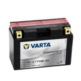 Varta YT9B-BS Funstart AGM Motorcycle Battery (509 902 008) (YT9BBS) (YT9B-4) 12V 9Ah