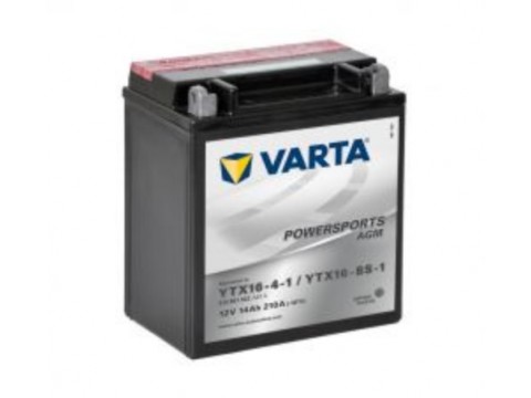 Varta YTX16-BS-1 Funstart AGM Motorcycle Battery (514 901 022) (YTX16BS1) 12V 14Ah Varta YTX16-BS-1 Funstart AGM Motorcycle Battery (514 901 022) (YTX16BS1) 12V 14Ah