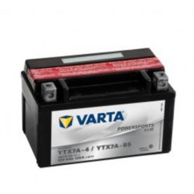 Varta YTX7A-BS Funstart AGM Motorcycle Battery (506 015 005) (YTX7ABS) 12V 6Ah