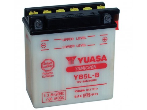 Yuasa YB5LB 12v 5Ah Motorcycle Battery