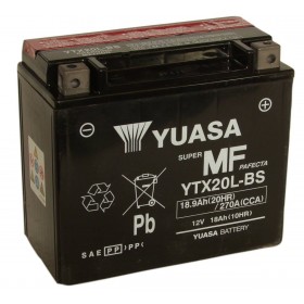 Yuasa YTX20LBS 12v 18.9AQh AGM Motorcycle Battery